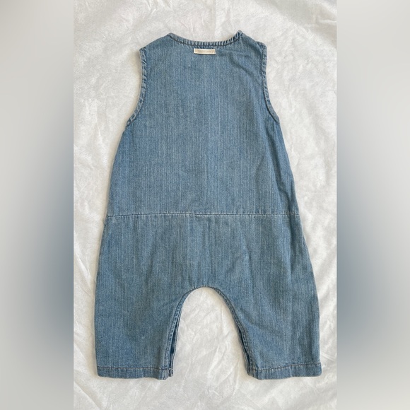 denim overalls jumpsuit - Picture 2 of 3